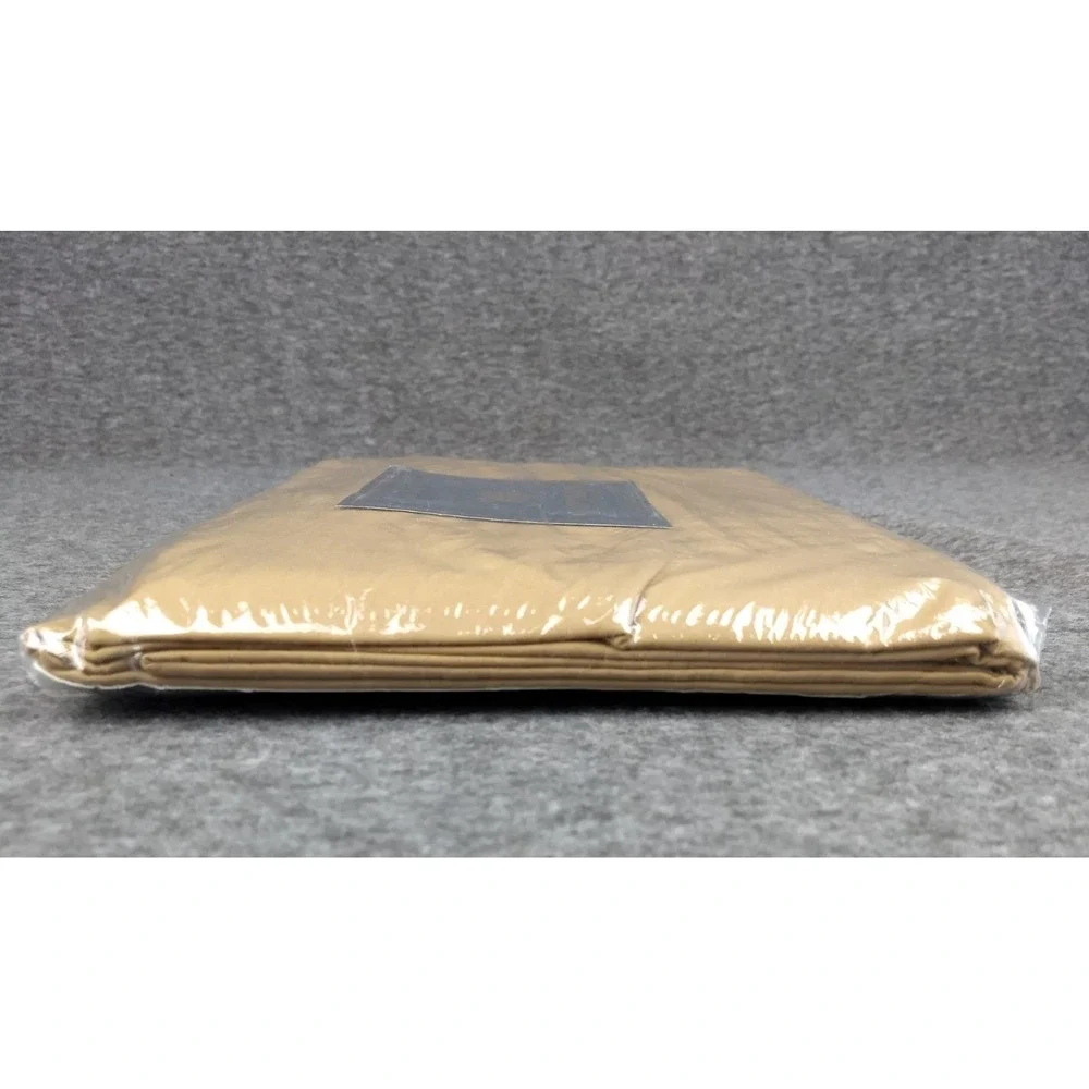 Ralph Lauren The Polo Sheet Twin‎ Flat Sheet Ghurka Khaki 250TC Pima Cotton NEW